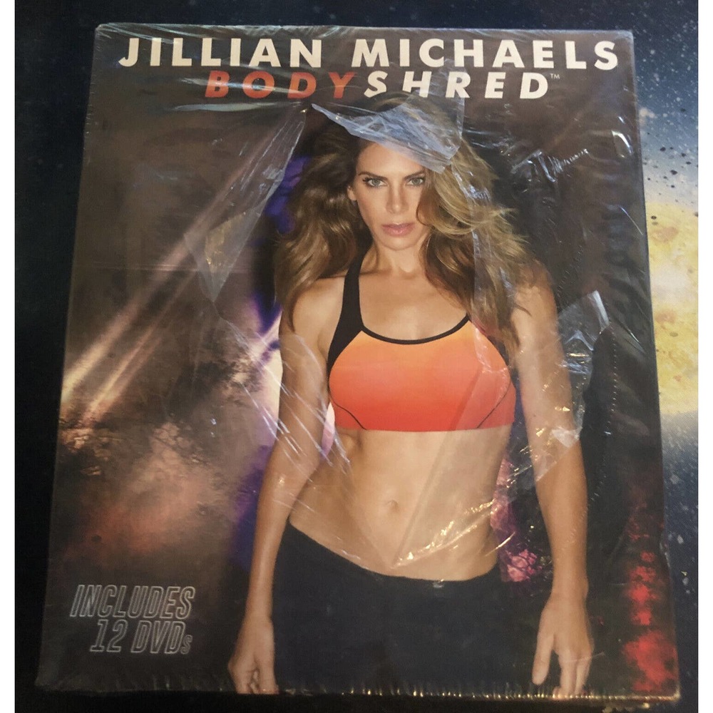 Jillian Michaels Body Shred 12 Disc CD New Rip Sealed